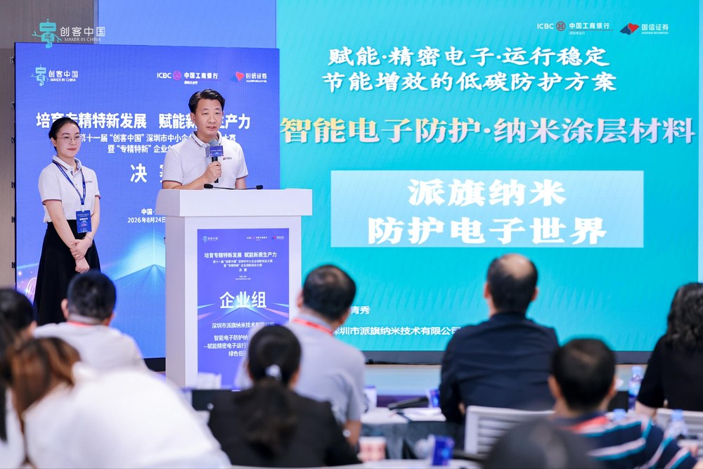 派旗纳米品牌亮相