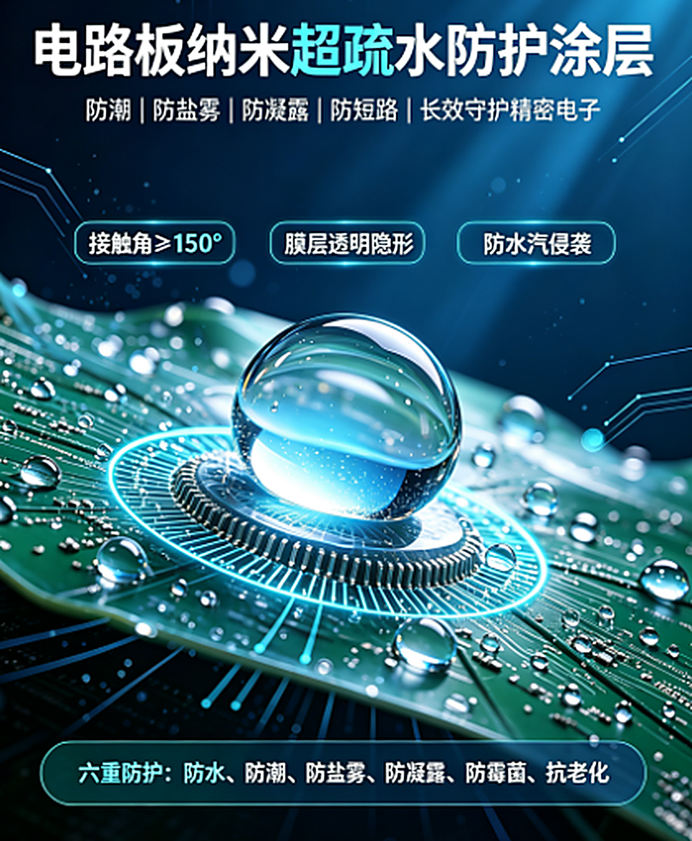 派旗纳米Q系列超疏水涂层