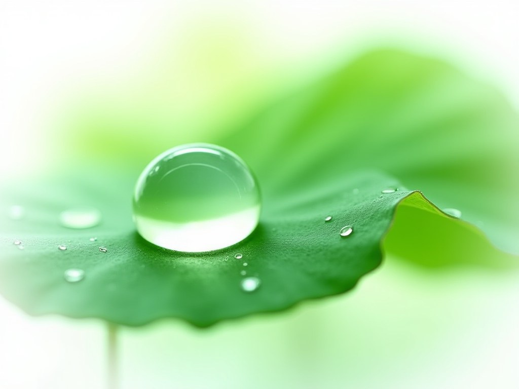 荷叶效应:疏水界面让水珠成球滚落,纳米防护的底层原理