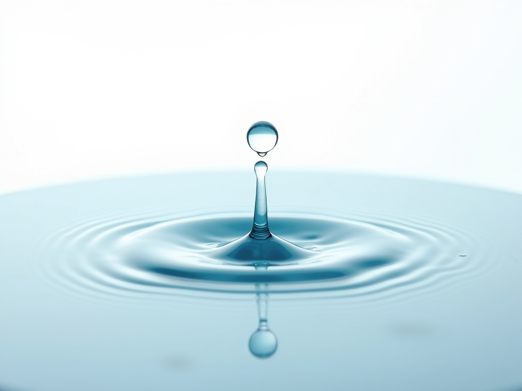 接触角超119°的水珠