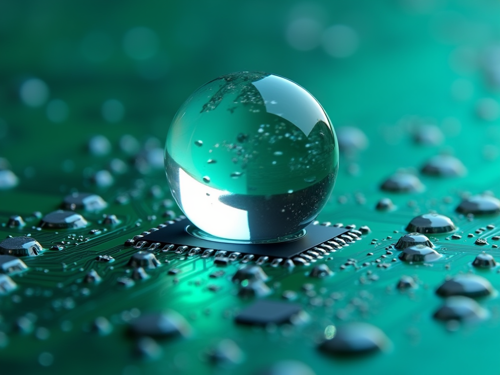 派旗纳米涂层PCBA疏水效果