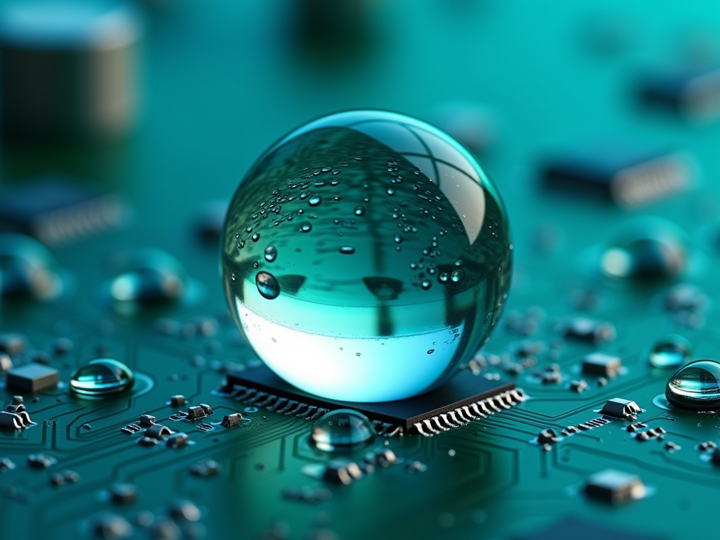 派旗纳米涂层PCBA疏水效果