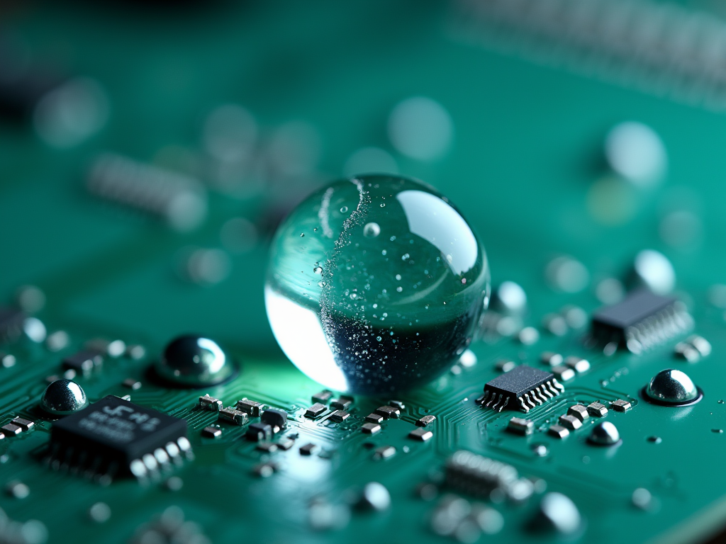 派旗纳米涂层PCBA疏水效果