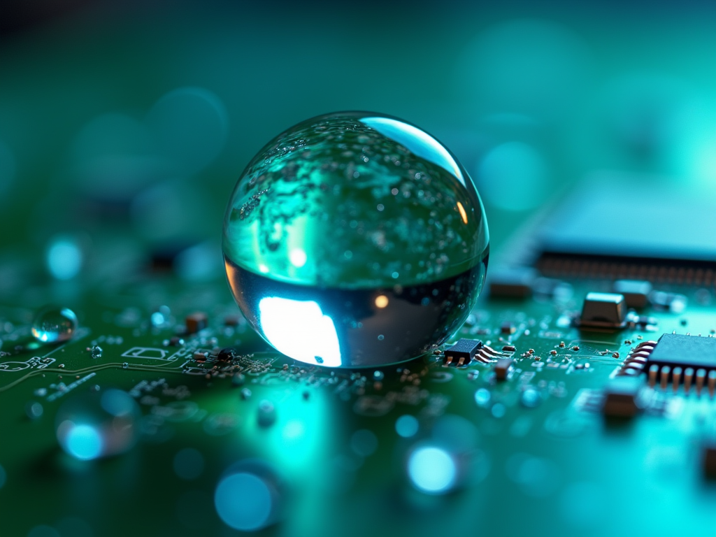派旗纳米涂层PCBA疏水效果