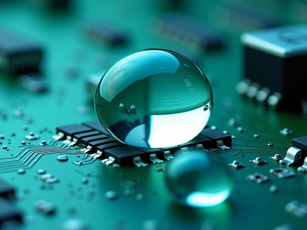 派旗纳米涂层PCBA疏水效果
