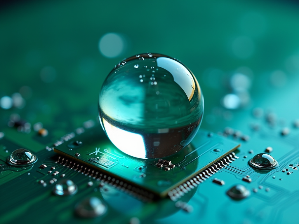 派旗纳米涂层PCBA疏水效果