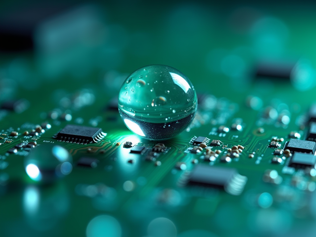 派旗纳米涂层PCBA疏水效果