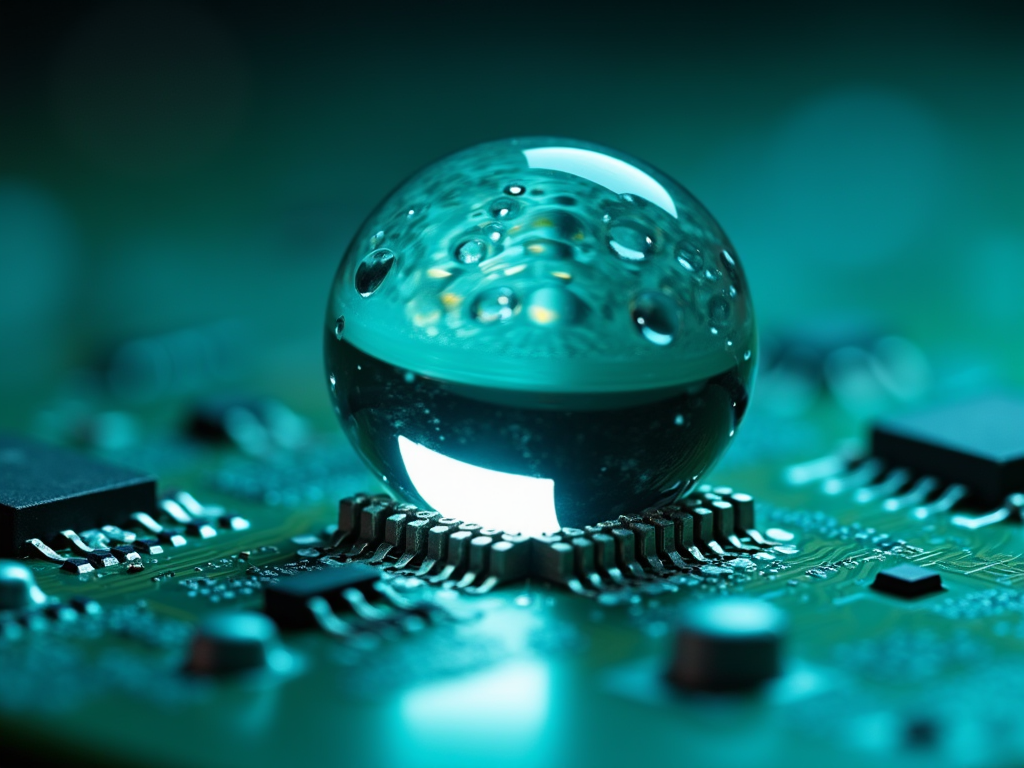 派旗纳米涂层PCBA疏水效果