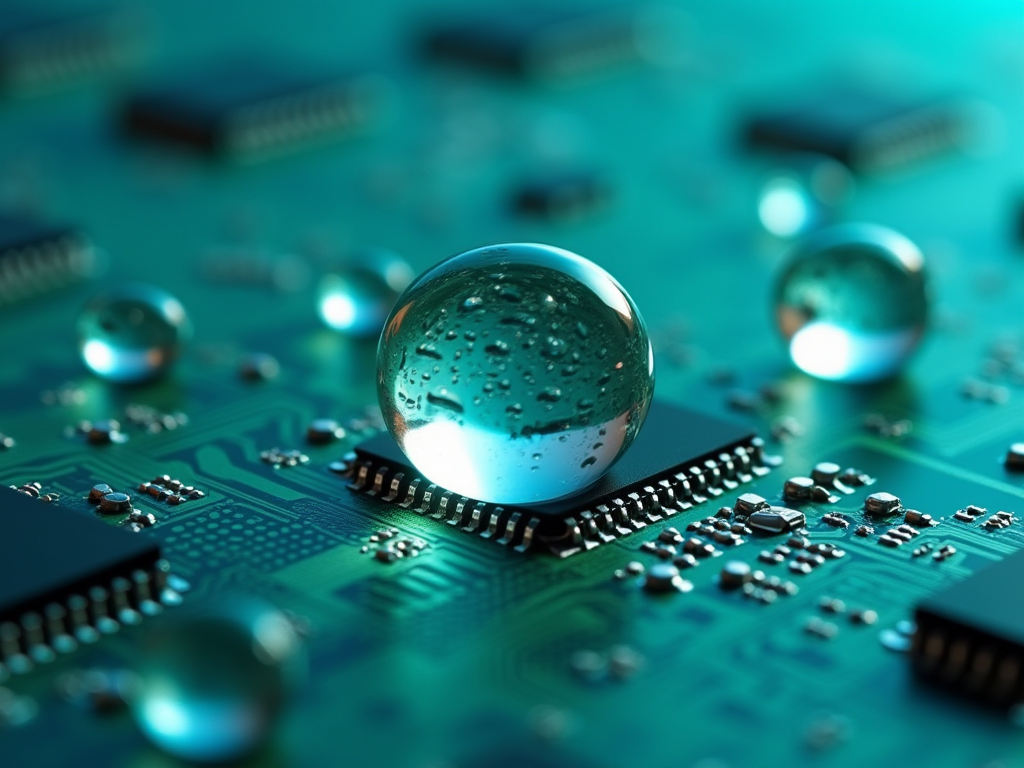 派旗纳米涂层PCBA疏水效果