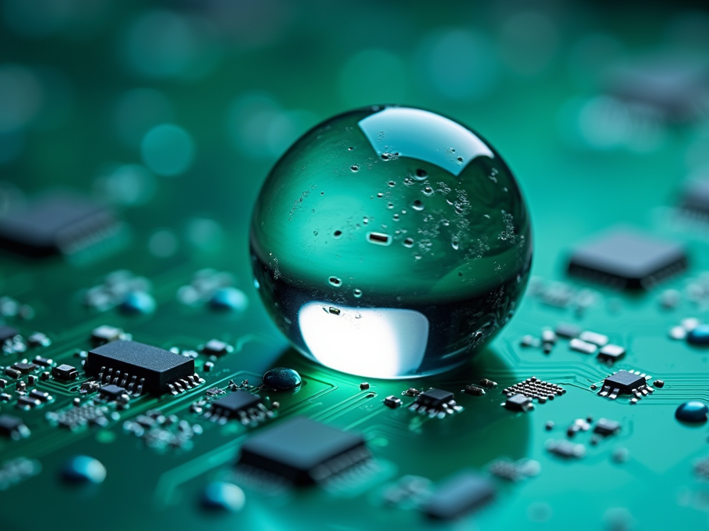 派旗纳米涂层PCBA疏水效果