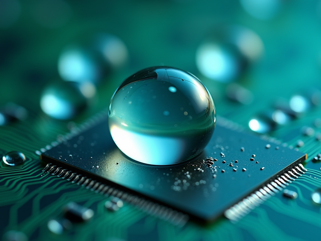 派旗纳米涂层PCBA疏水效果