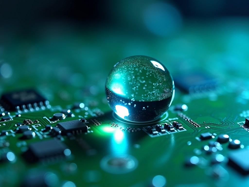 派旗纳米涂层PCBA疏水效果